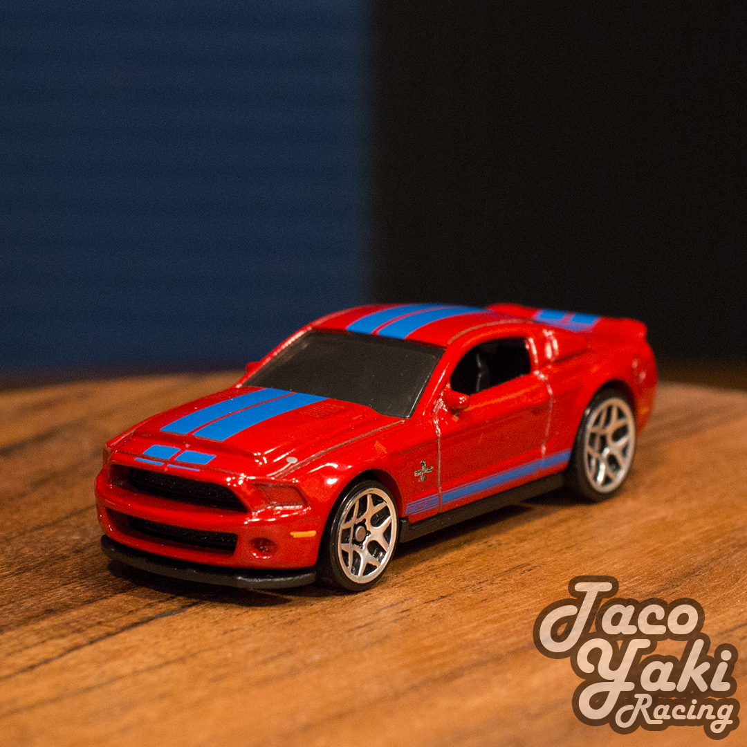 10 Shelby GT500 Super Snake Red Factory 500 H.P. Hot Wheels