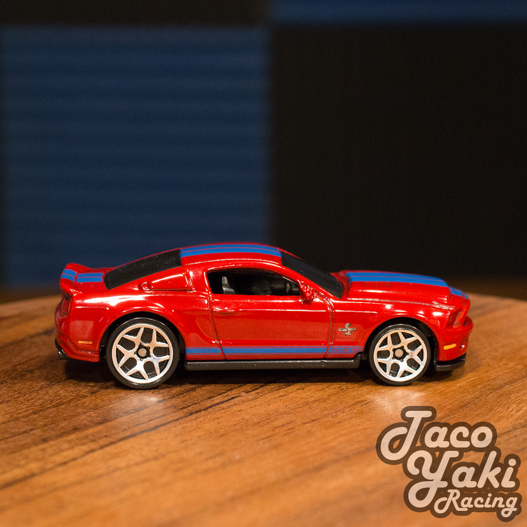 '10 Shelby GT500 Super Snake (Red) - Factory 500 H.P. - Hot Wheels Basic Loose (2021)