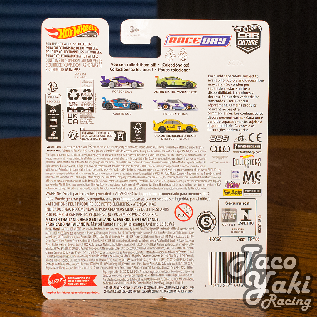 Aston Martin Vantage GTE (Lime Essence) - Race Day - Hot Wheels Premium (2023)