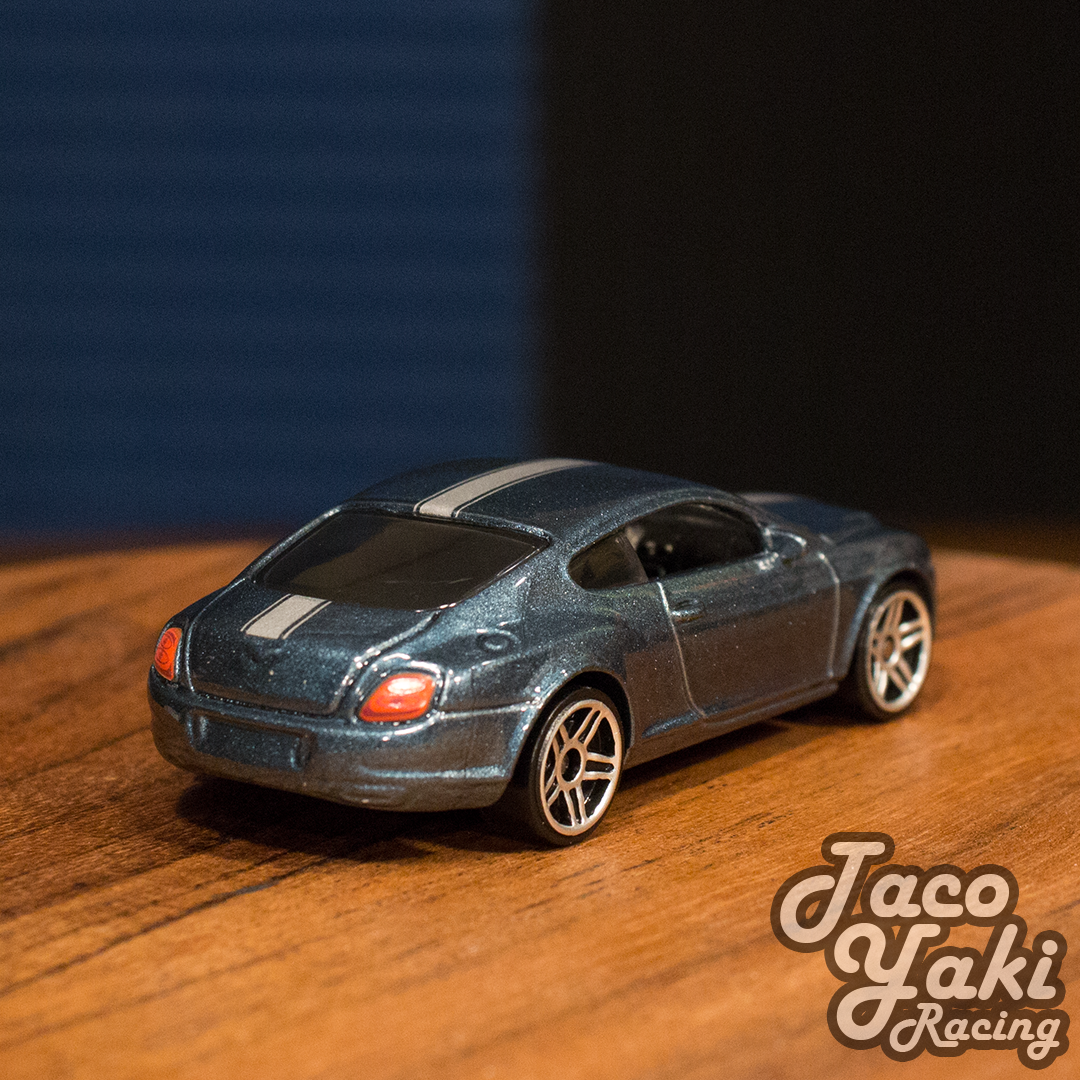 Bentley Continental Supersports (Metalflake Steel Blue) - Factory 500 H.P. - Hot Wheels Basic Loose (2021)