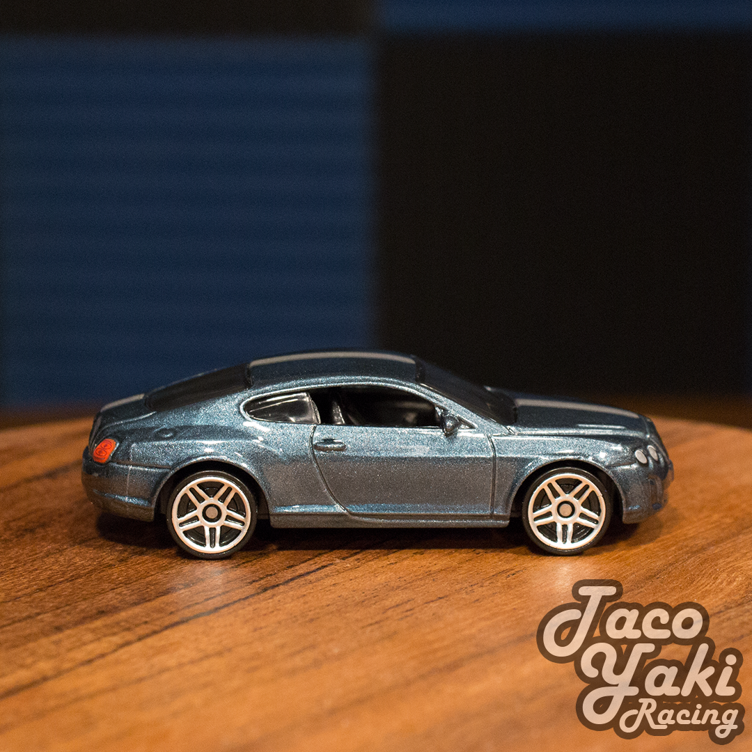 Bentley Continental Supersports (Metalflake Steel Blue) - Factory 500 H.P. - Hot Wheels Basic Loose (2021)