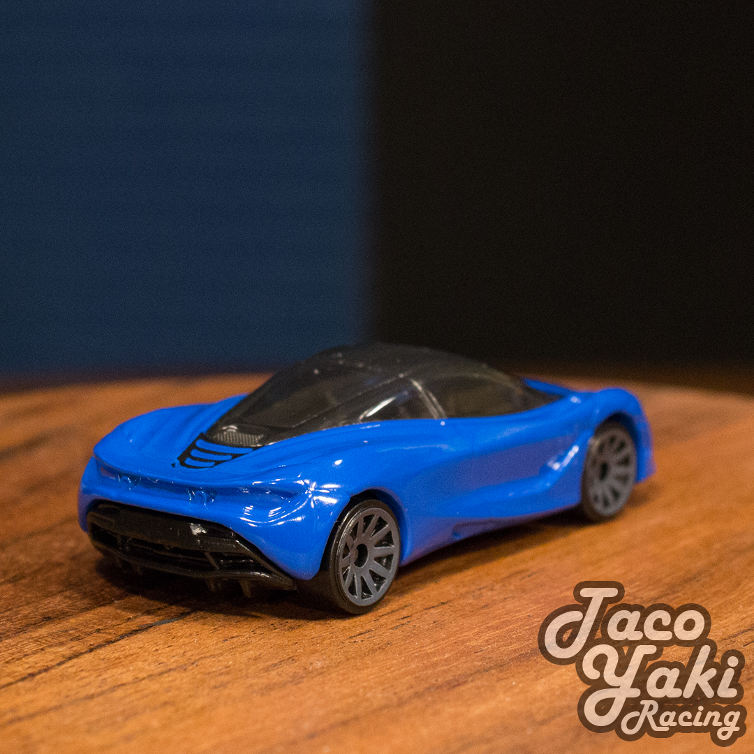 McLaren 720S (Light Blue) - Factory 500 H.P. - Hot Wheels Basic Loose (2021)