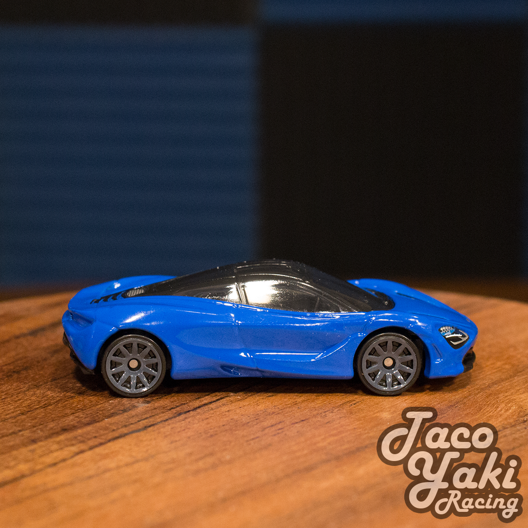 McLaren 720S (Light Blue) - Factory 500 H.P. - Hot Wheels Basic Loose (2021)