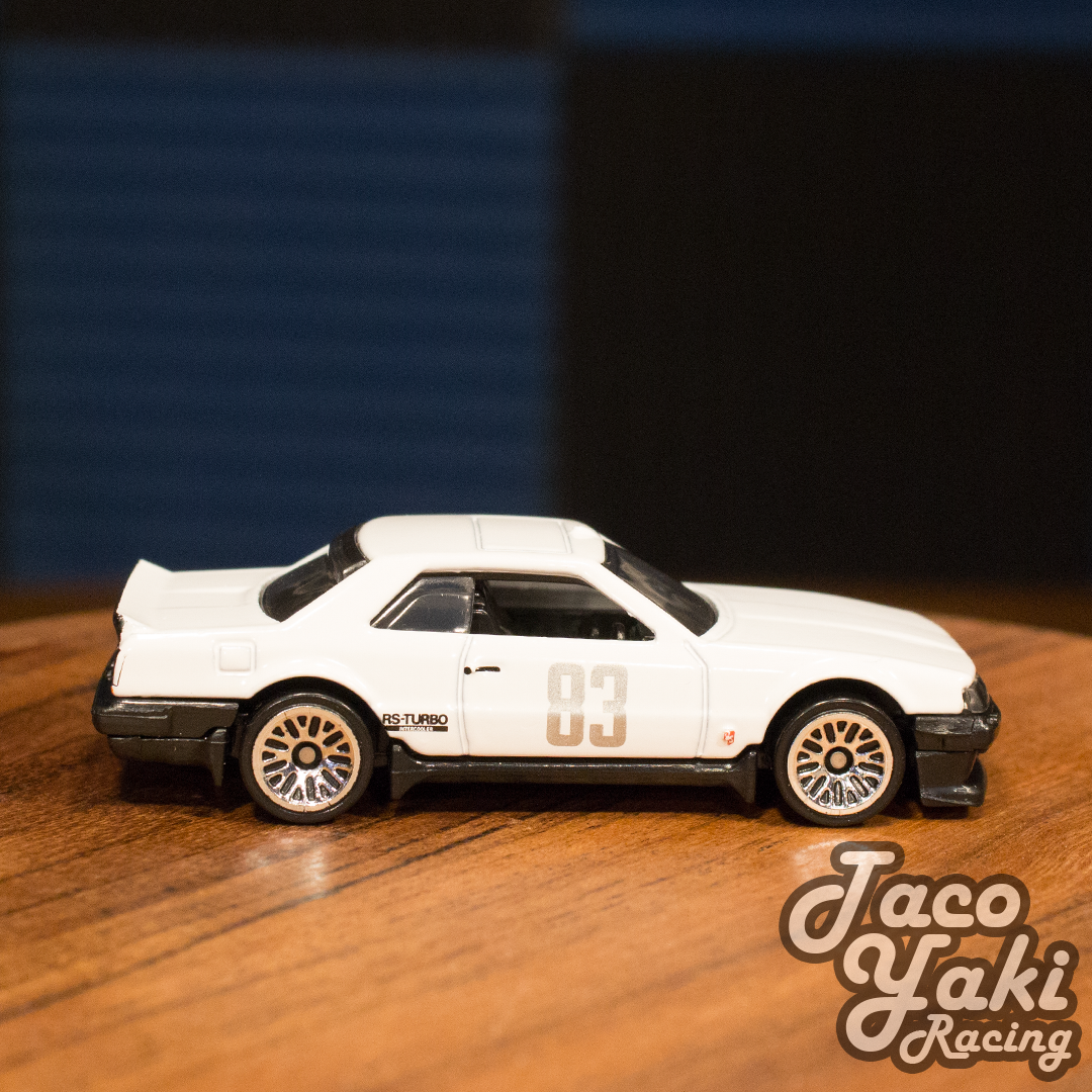Nissan Skyline 2000 Turbo RS (KDR30) (White) - Cult Racers - Hot Wheels Basic Loose (2021)
