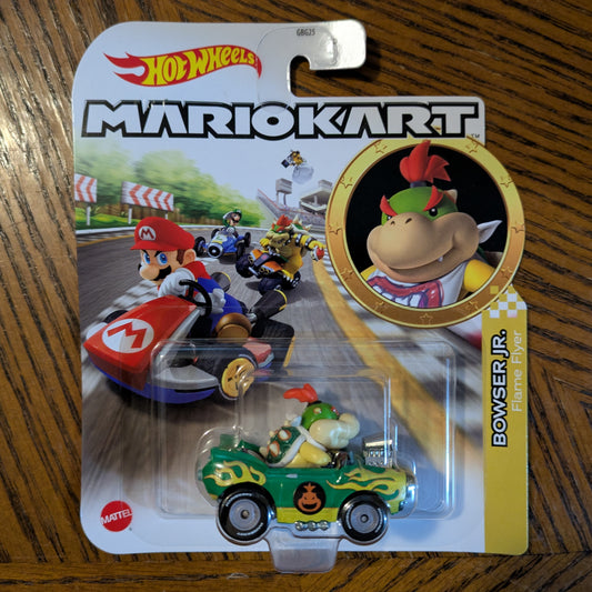 Bowser Jr Flame Flyer - Mario Kart - Hot Wheels Character Cars (2022)