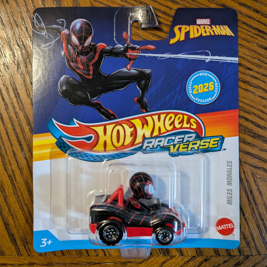Miles Morales (Black) - Marvel Comics - Hot Wheels RacerVerse (2025)