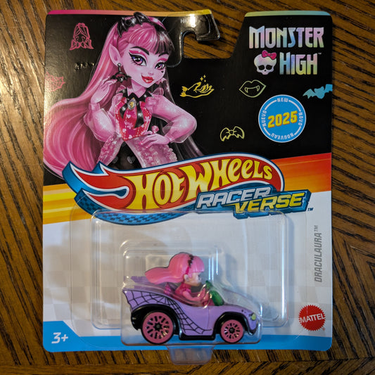 Draculaura (Purple) - Monster High - Hot Wheels RacerVerse (2025)