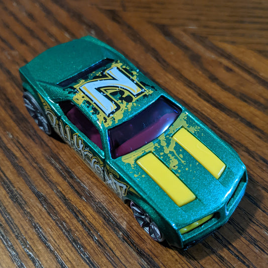 Bully Goat (Green) - HW Art Cars - Hot Wheels Basic Loose (2022)
