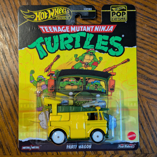 Party Wagon (Yellow) - Teenage Mutant Ninja Turtles - Hot Wheels Premium (2025)