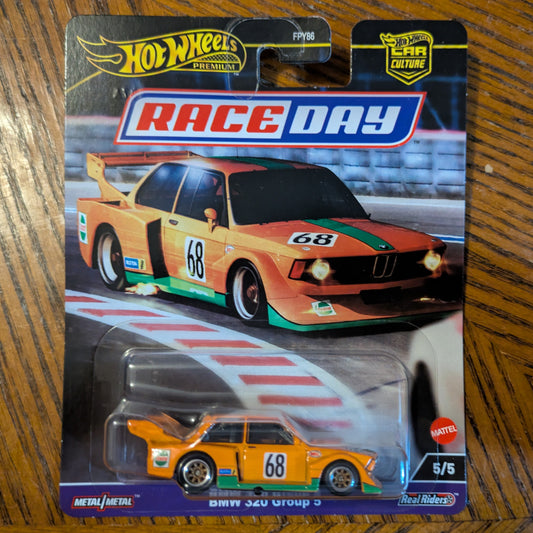 BMW 320 Group 5 (Orange) - Race Day - Hot Wheels Premium (2024)