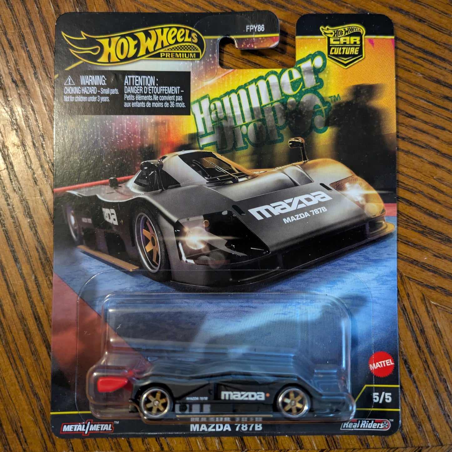 Hammer Drop Set of 5 - Hot Wheels Premium (2025)