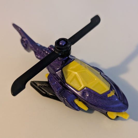 Batcopter (Metalflake Purple) - Batman: Mix 2 - Hot Wheels Silver Series (2022)