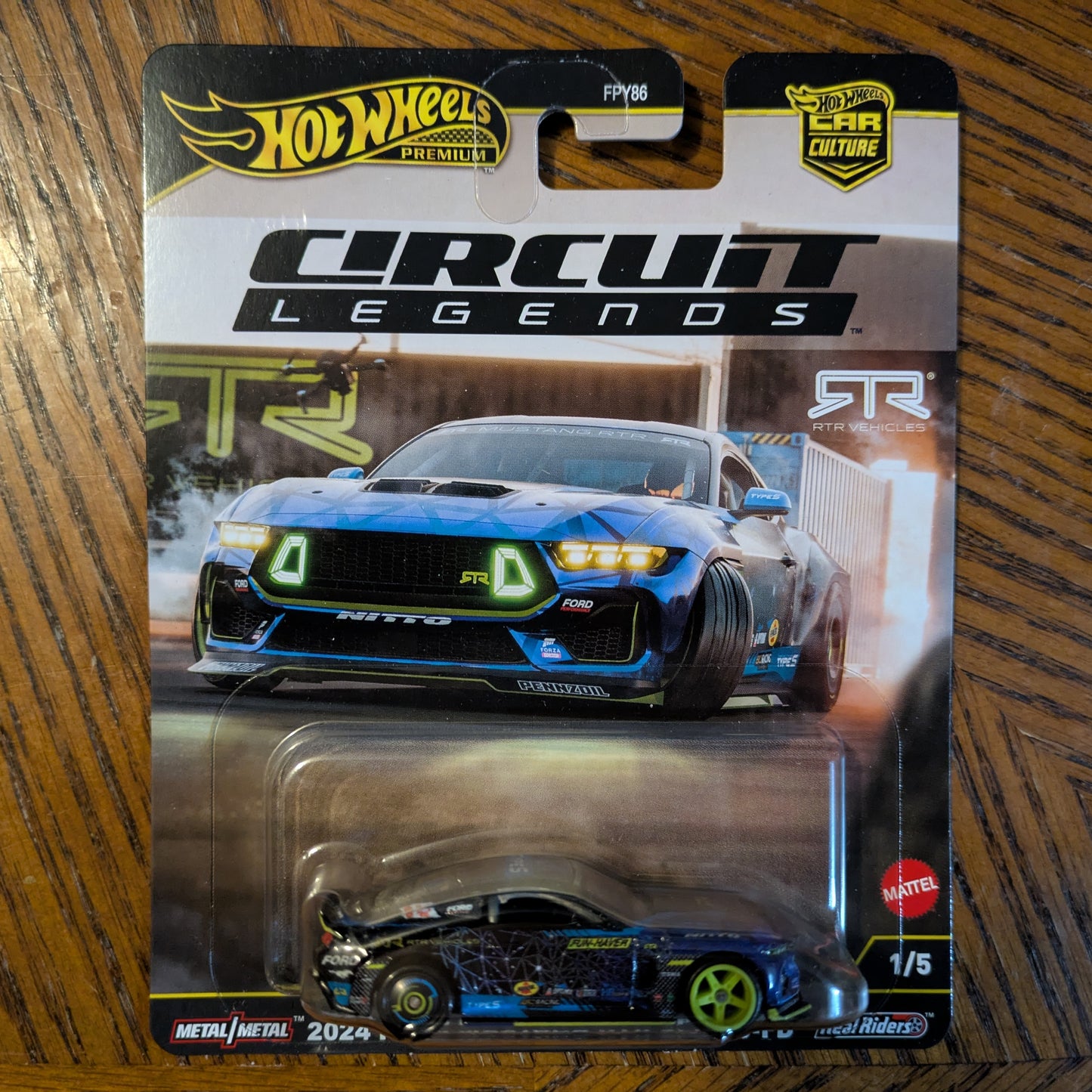 Circuit Legends - Set of 5 - Hot Wheels Premium (2025)