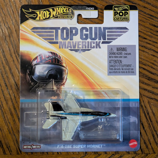 F/A-18E Super Hornet (Light Gray) - Top Gun: Maverick - Hot Wheels Premium (2024)