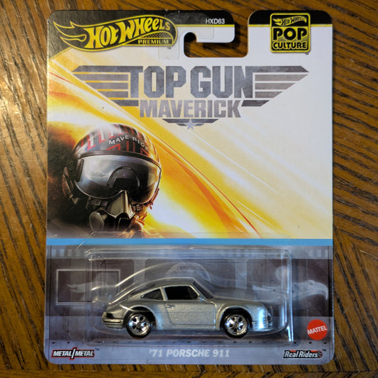 71 Porsche 911 (Silver) - Top Gun: Maverick - Hot Wheels Premium (2025)