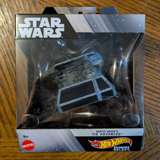 Darth Vader Tie Fighter - Star Wars - Hot Wheels Starships Select (2022)