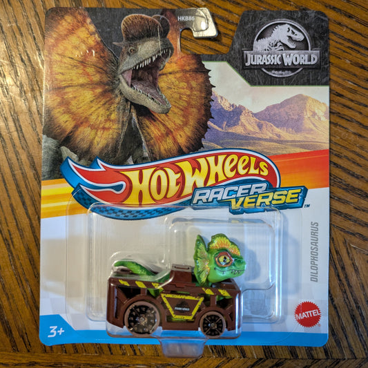 Dilophosaurus (Jurassic World) - RacerVerse: Mix 1 - Hot Wheels RacerVerse (2025)