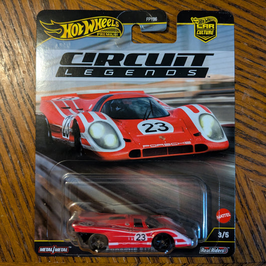 Porsche 917KH (Red) - Circuit Legends - Hot Wheels Premium (2025)