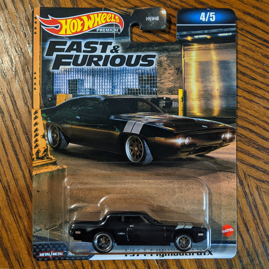 1971 Plymouth GTX (Black) - Fast & Furious - Hot Wheels Premium (2023)