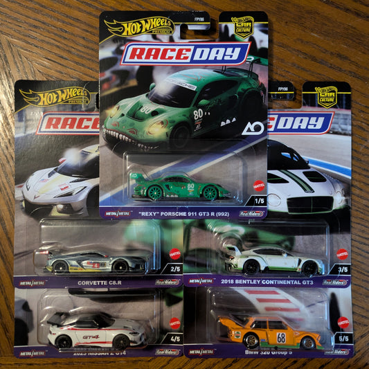 Race Day Set of 5 - Hot Wheels Premium (2024)