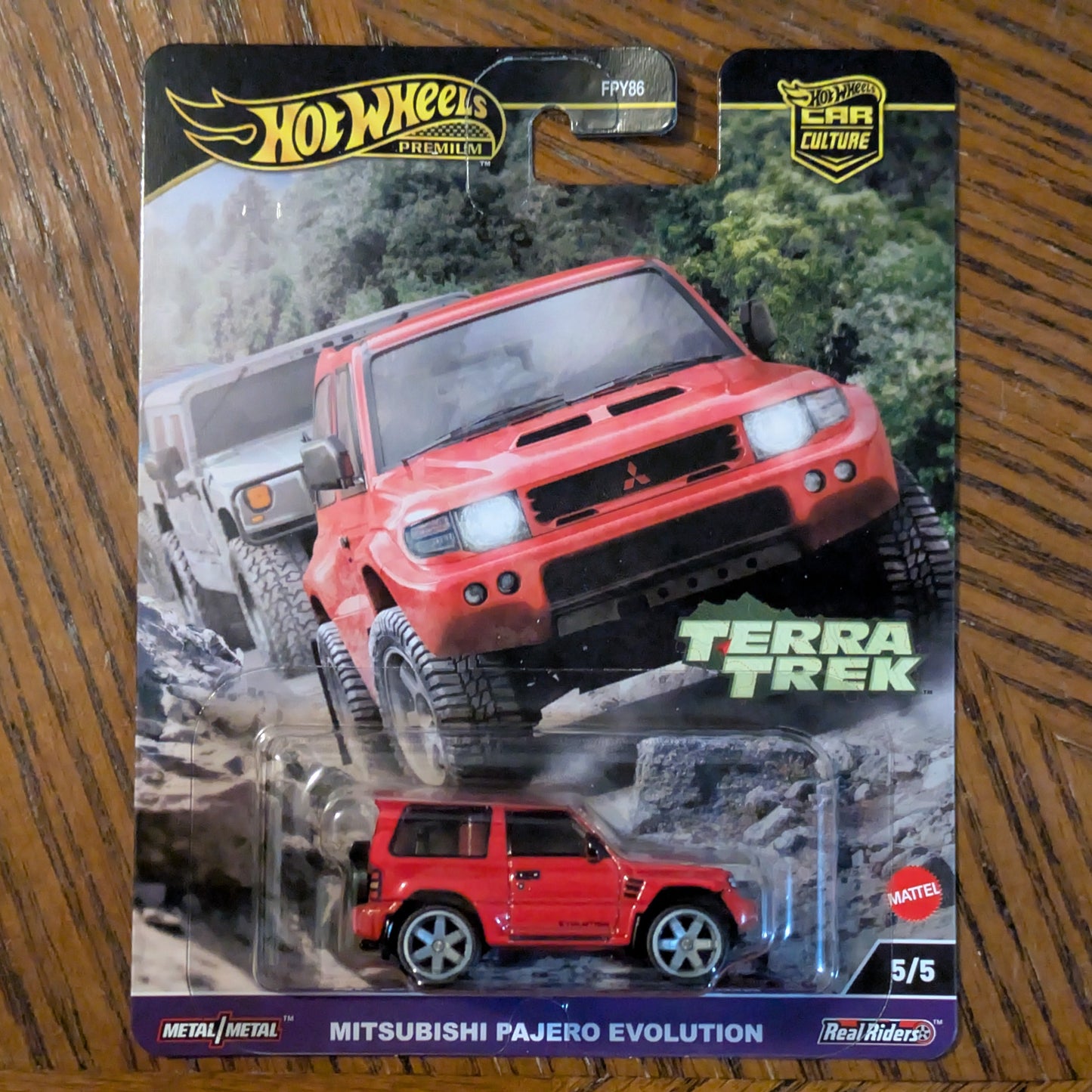 Terra Trek Set of 6 (with Chase) - Hot Wheels Premium (2024)