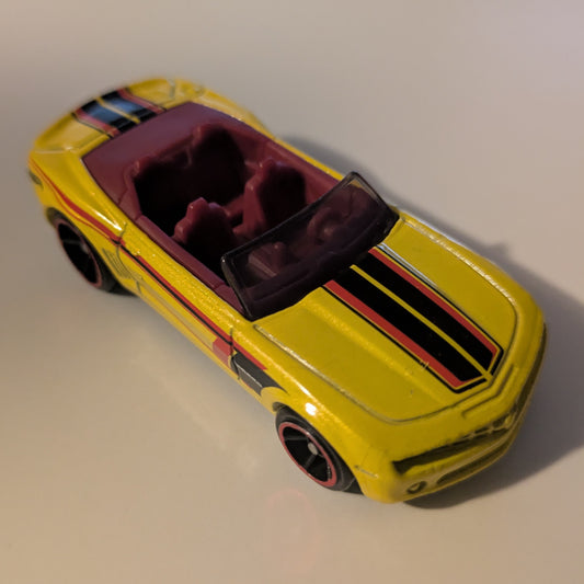 Camaro Convertible Concept (Yellow) - Multipack Exclusive - Hot Wheels Basic Loose (2017)
