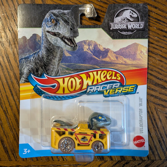 Velociraptor 'Blue' (Jurassic World) - RacerVerse: Mix 3 - Hot Wheels RacerVerse (2025)