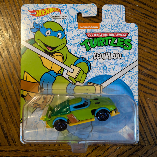 Leonardo - Teenage Mutant Ninja Turtles - Hot Wheels Character Cars (2022)