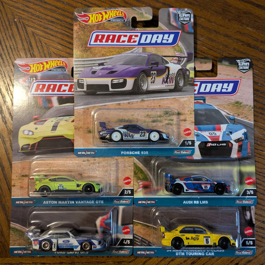 Race Day () - Set of 5 - Hot Wheels Premium (2023)