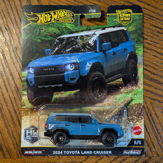 2024 Toyota Land Cruiser (Heritage Blue) - HW Off Road - Hot Wheels Premium (2025)