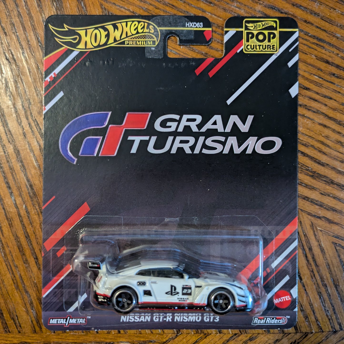 Nissan GT-R NISMO GT3 (White) - Gran Turismo - Hot Wheels Premium (2024)