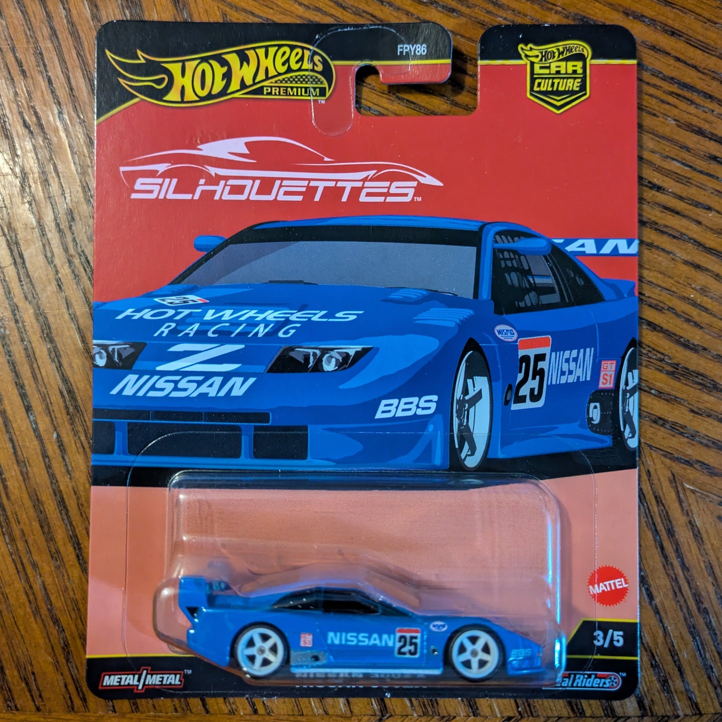 Nissan 300ZX (Calsonic Blue) - Silhouettes - Hot Wheels Premium (2025)