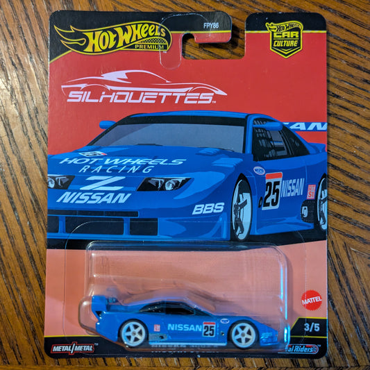 Nissan 300ZX (Calsonic Blue) - Silhouettes - Hot Wheels Premium (2025)