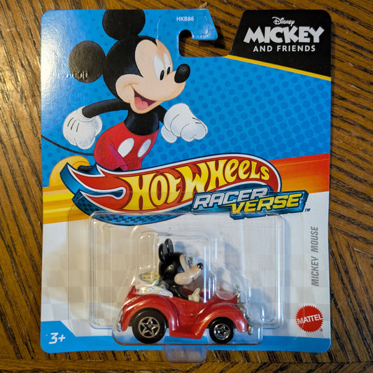 Mickey Mouse (Disney) - RacerVerse: Mix 4 - Hot Wheels RacerVerse (2025)