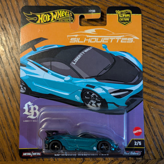 LB-WORKS McLaren 720S (Belize Blue) - Silhouettes - Hot Wheels Premium (2025)