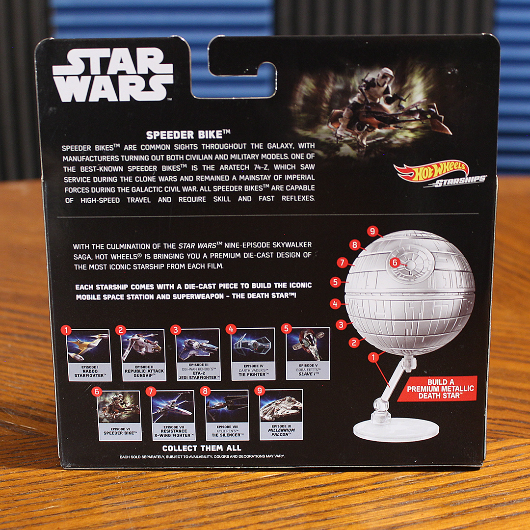 Speeder Bike - Star Wars Commemorative Starships - Hot Wheels (2019)