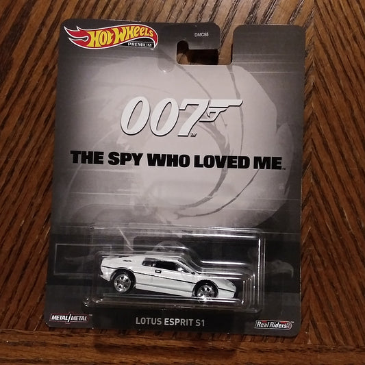 Lotus Esprit S1 (White) - The Spy Who Loved Me - Hot Wheels Premium (2020)