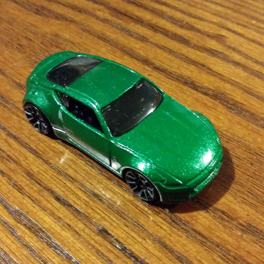 Nissan 370Z (Metalflake Green) - Multipack Exclusive - Hot Wheels Basic Loose (2020)