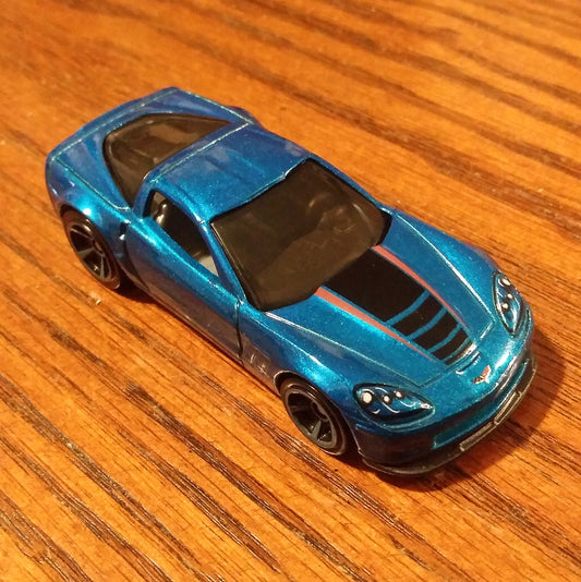 '11 Corvette Grand Sport (Metalflake Blue) - Corvette - Hot Wheels Basic Loose (2021)