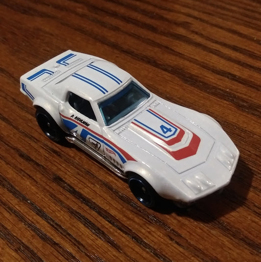 '69 COPO Corvette (White) - Corvette - Hot Wheels Basic Loose (2021)