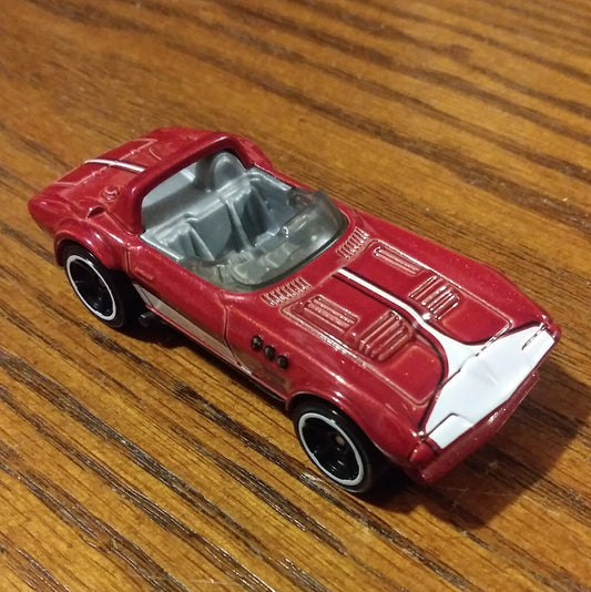 Corvette Grand Sport Roadster (Metalflake Red) - Corvette - Hot Wheels Basic Loose (2021)
