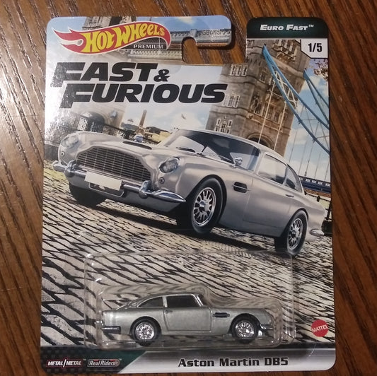 Aston Martin DB5 - Fast & Furious Euro Fast - Hot Wheels Premium Car Culture (2020)