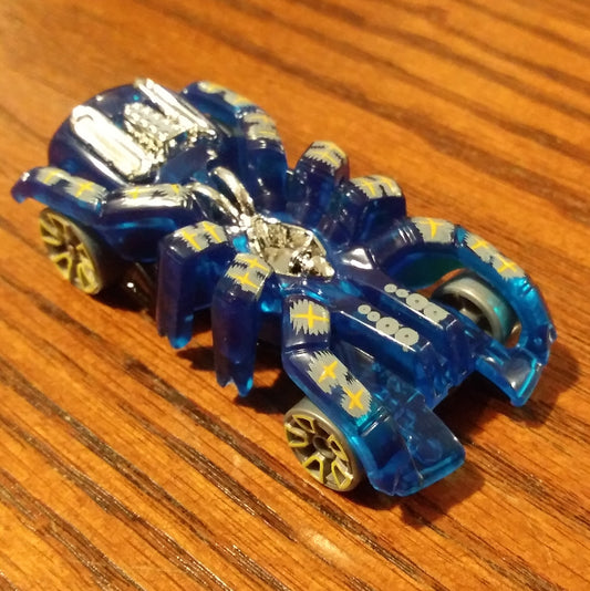 Speed Spider (Clear Blue) - Multipack Exclusive - Hot Wheels Basic Loose (2020)