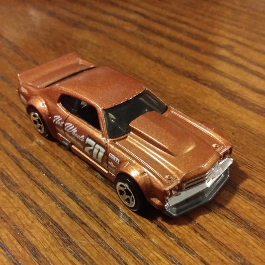 '70 Chevy Chevelle (Metalflake Copper) - Nightburnerz - Hot Wheels Basic Loose (2019)