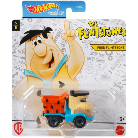 Fred Flintstone - Hanna Barbera Character Cars - Hot Wheels Animation (2021)