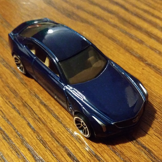 Cadillac Elmiraj (Dark Blue) - HW Exotics - Hot Wheels Basic Loose (2020)