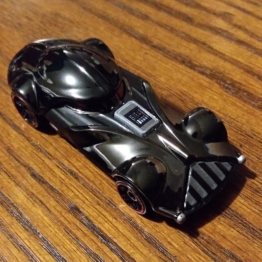 Darth Vader - Star Wars Light Side vs. Dark Side Character Cars - Hot Wheels Loose (2019)