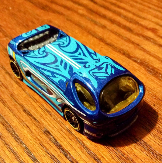 Deora II (Dark Blue) - Wave Cravers - Hot Wheels Basic Loose (2019)