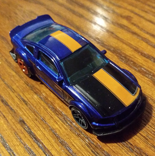 2005 Ford Mustang (Blue) - HW Legends - Hot Wheels Basic Loose (2021)