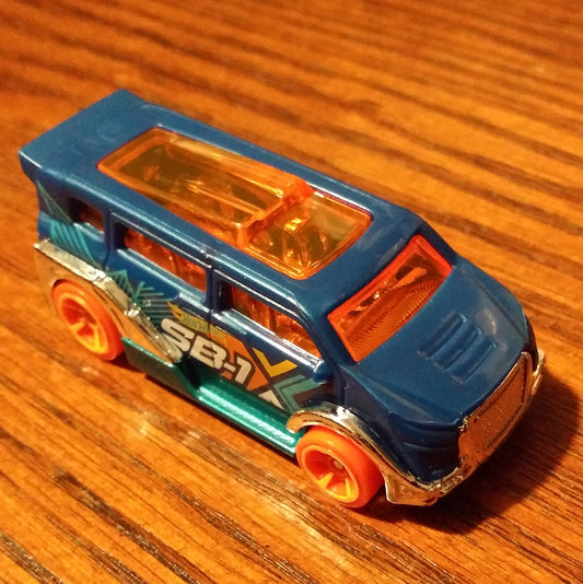 Speedbox (Blue) - Track Builder Unlimited - Hot Wheels Basic Loose (2021)